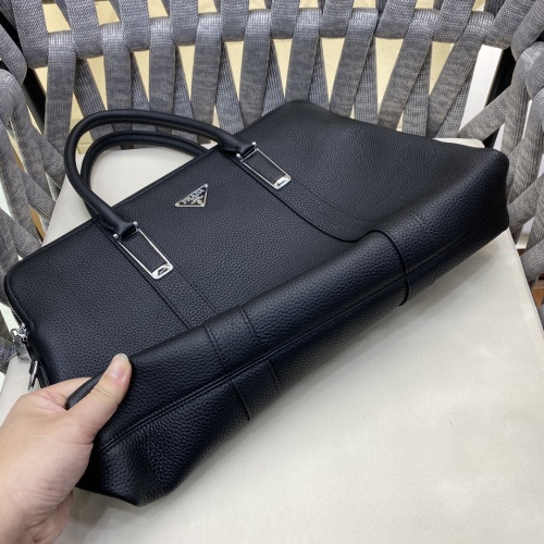 Replica Prada AAA Man Handbags #1253357 $162.00 USD for Wholesale