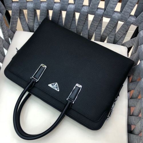 Replica Prada AAA Man Handbags #1253358 $162.00 USD for Wholesale