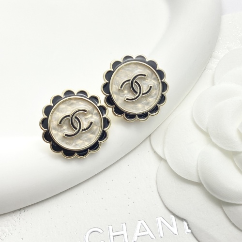 Replica Chanel Earrings For Women #1253363 $27.00 USD for Wholesale