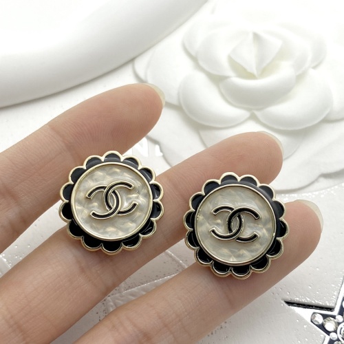 Replica Chanel Earrings For Women #1253363 $27.00 USD for Wholesale