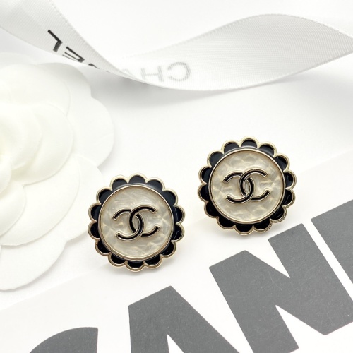 Replica Chanel Earrings For Women #1253363 $27.00 USD for Wholesale