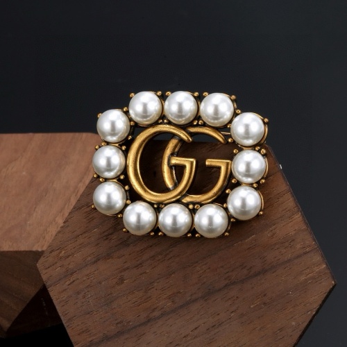 Replica Gucci Brooches For Women #1253365 $27.00 USD for Wholesale