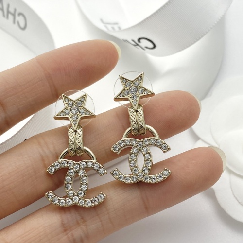 Replica Chanel Earrings For Women #1253370 $29.00 USD for Wholesale