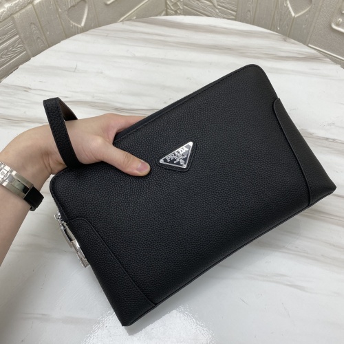 Replica Prada AAA Man Wallets #1253372 $88.00 USD for Wholesale