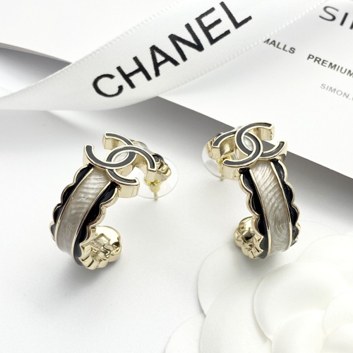 Replica Chanel Earrings For Women #1253373 $32.00 USD for Wholesale