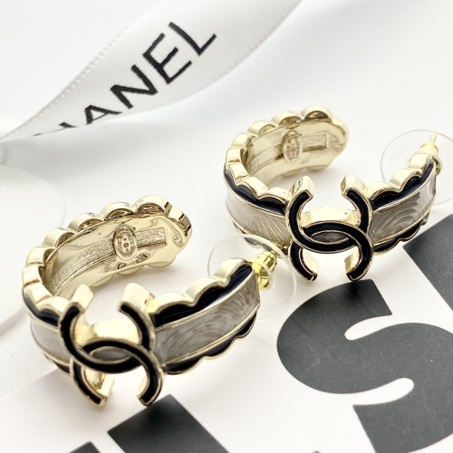 Replica Chanel Earrings For Women #1253373 $32.00 USD for Wholesale