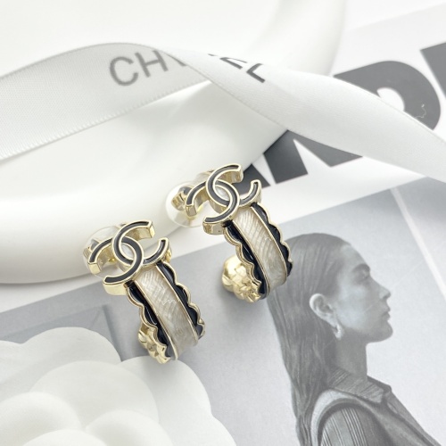 Replica Chanel Earrings For Women #1253373 $32.00 USD for Wholesale