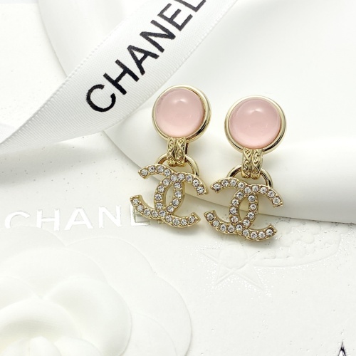 Replica Chanel Earrings For Women #1253375 $32.00 USD for Wholesale