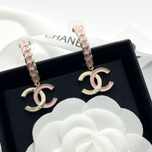 Replica Chanel Earrings For Women #1253378 $34.00 USD for Wholesale