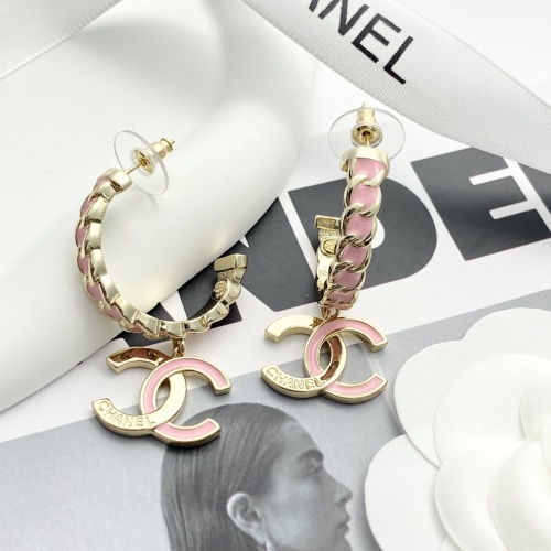 Replica Chanel Earrings For Women #1253378 $34.00 USD for Wholesale