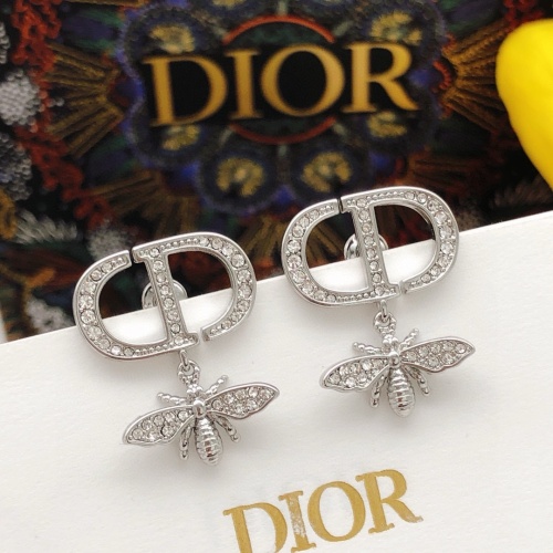 Replica Christian Dior Earrings For Women #1253403 $27.00 USD for Wholesale