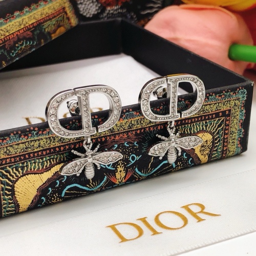 Replica Christian Dior Earrings For Women #1253403 $27.00 USD for Wholesale