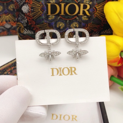 Replica Christian Dior Earrings For Women #1253403 $27.00 USD for Wholesale