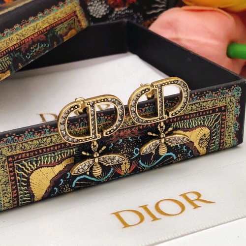 Replica Christian Dior Earrings For Women #1253404 $27.00 USD for Wholesale