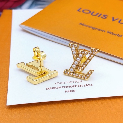 Replica Louis Vuitton Earrings For Women #1253420 $27.00 USD for Wholesale