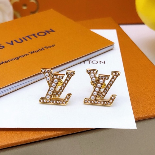 Replica Louis Vuitton Earrings For Women #1253420 $27.00 USD for Wholesale