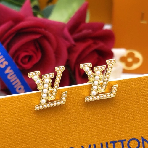 Replica Louis Vuitton Earrings For Women #1253420 $27.00 USD for Wholesale