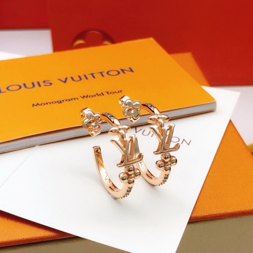 Replica Louis Vuitton Earrings For Women #1253430 $29.00 USD for Wholesale