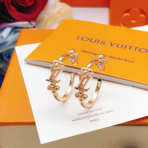 Replica Louis Vuitton Earrings For Women #1253430 $29.00 USD for Wholesale