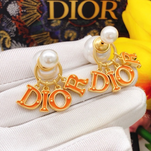 Christian Dior Earrings For Women #1253437 $32.00 USD, Wholesale Replica Christian Dior Earrings