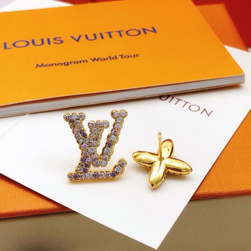 Replica Louis Vuitton Earrings For Women #1253440 $32.00 USD for Wholesale