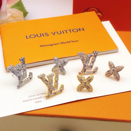 Replica Louis Vuitton Earrings For Women #1253440 $32.00 USD for Wholesale