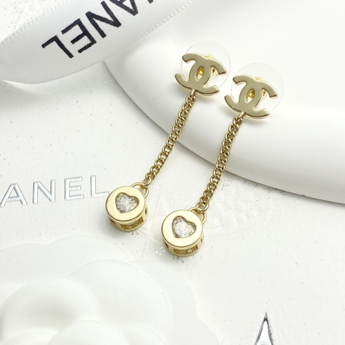 Replica Chanel Earrings For Women #1253442 $27.00 USD for Wholesale