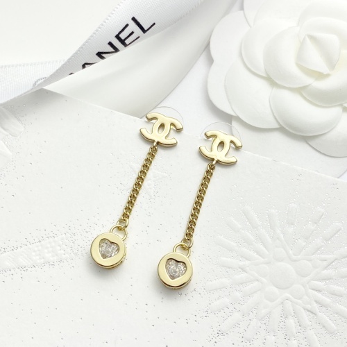 Replica Chanel Earrings For Women #1253442 $27.00 USD for Wholesale