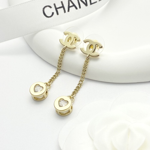 Replica Chanel Earrings For Women #1253442 $27.00 USD for Wholesale