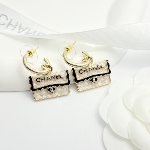 Replica Chanel Earrings For Women #1253444 $36.00 USD for Wholesale