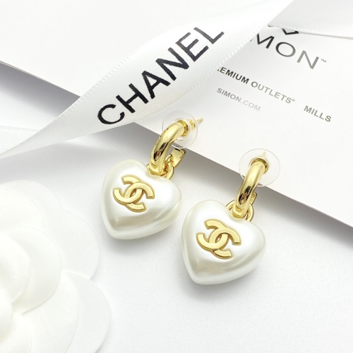 Replica Chanel Earrings For Women #1253445 $36.00 USD for Wholesale