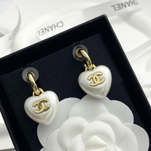 Replica Chanel Earrings For Women #1253445 $36.00 USD for Wholesale