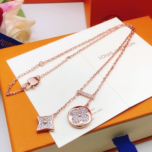 Louis Vuitton Necklaces #1253454 $38.00 USD, Wholesale Replica Louis Vuitton Necklaces