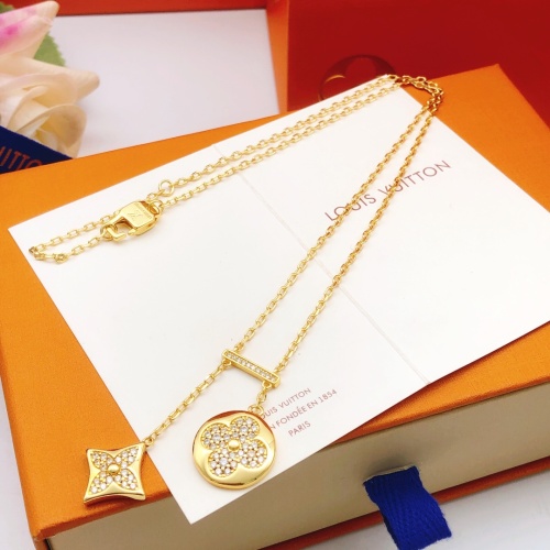 Louis Vuitton Necklaces #1253455 $38.00 USD, Wholesale Replica Louis Vuitton Necklaces