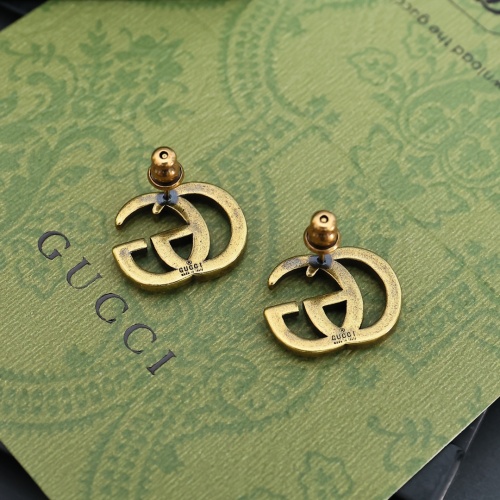 Replica Gucci Earrings For Women #1253515 $25.00 USD for Wholesale