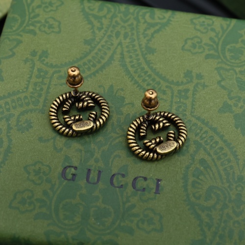 Replica Gucci Earrings For Women #1253518 $25.00 USD for Wholesale