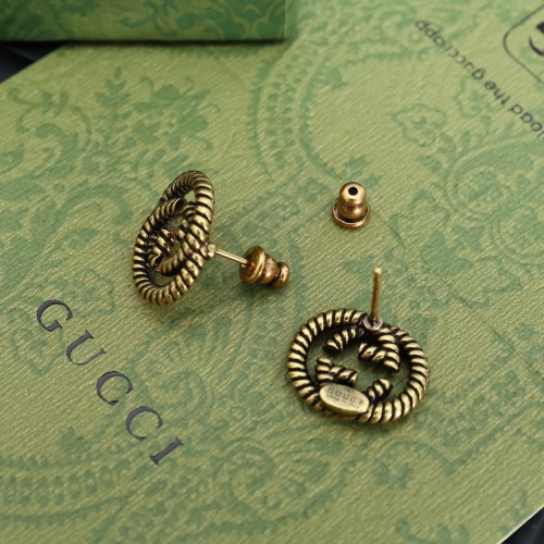 Replica Gucci Earrings For Women #1253518 $25.00 USD for Wholesale