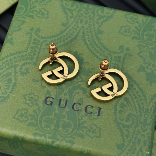 Replica Gucci Earrings For Women #1253523 $25.00 USD for Wholesale