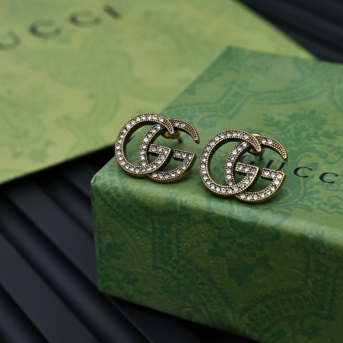 Replica Gucci Earrings For Women #1253523 $25.00 USD for Wholesale