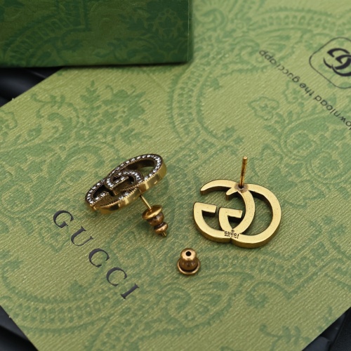 Replica Gucci Earrings For Women #1253523 $25.00 USD for Wholesale