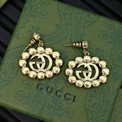 Replica Gucci Earrings For Women #1253532 $27.00 USD for Wholesale