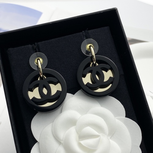 Replica Chanel Earrings For Women #1253538 $32.00 USD for Wholesale