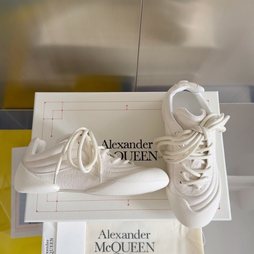 Replica Alexander McQueen Casual Shoes For Women #1253539 $115.00 USD for Wholesale