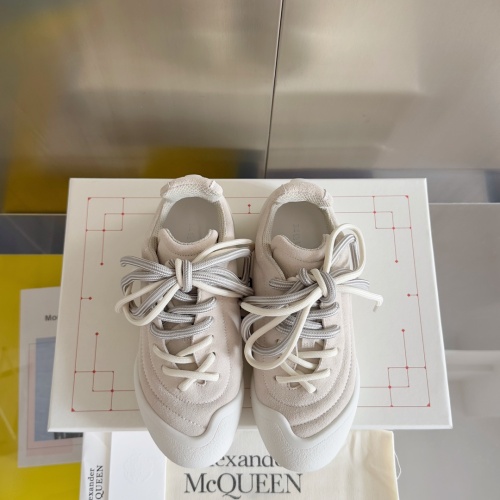 Replica Alexander McQueen Casual Shoes For Women #1253545 $115.00 USD for Wholesale