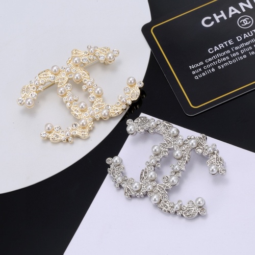 Replica Chanel Brooches For Women #1253558 $29.00 USD for Wholesale