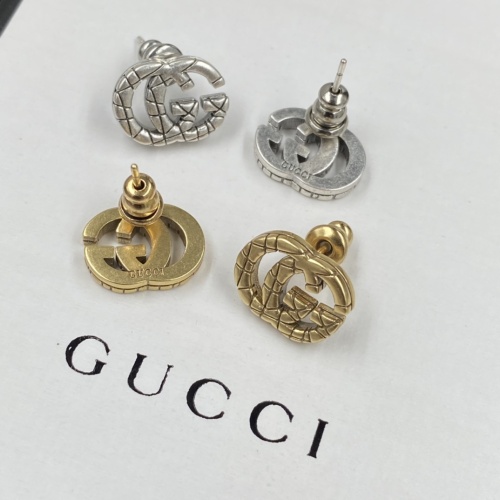 Replica Gucci Earrings For Women #1253633 $25.00 USD for Wholesale