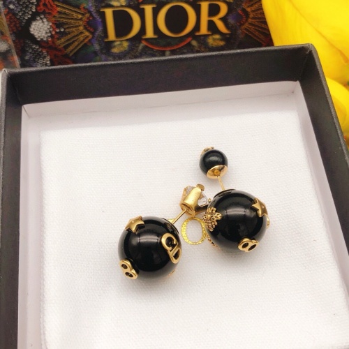 Replica Christian Dior Earrings For Women #1253644 $27.00 USD for Wholesale