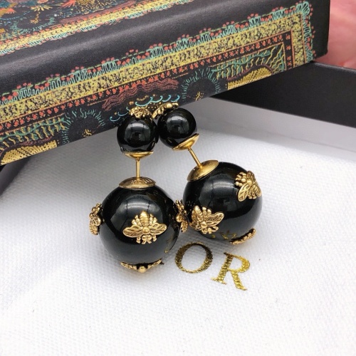 Replica Christian Dior Earrings For Women #1253645 $29.00 USD for Wholesale