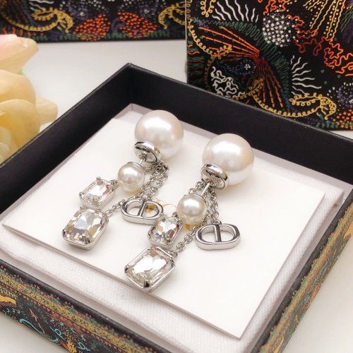 Replica Christian Dior Earrings For Women #1253660 $29.00 USD for Wholesale