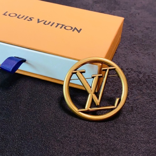 Replica Louis Vuitton LV Brooches For Women #1253663 $25.00 USD for Wholesale